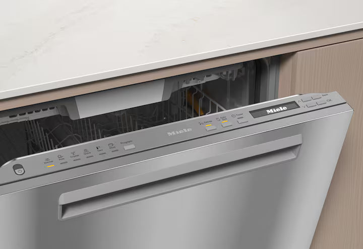 Miele 24" Stainless Steel Pocket Handle Dishwasher with AutoDos