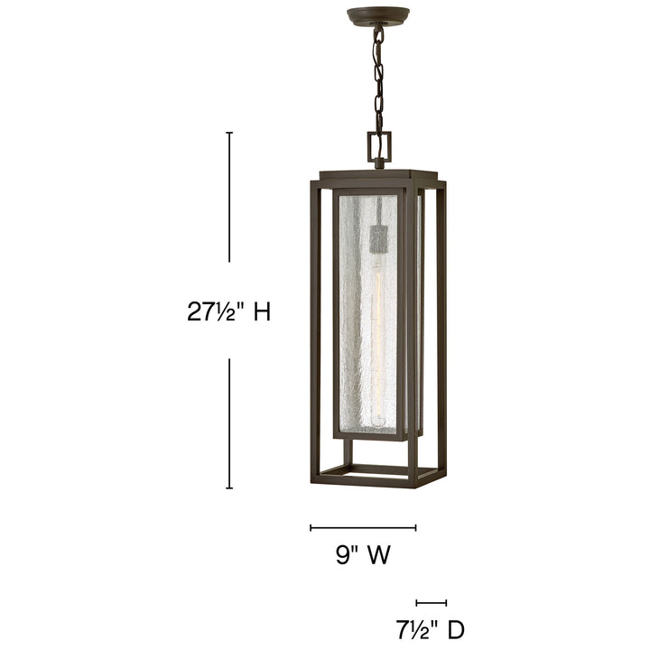 Hinkley Republic 120V Tall Outdoor Pendant
