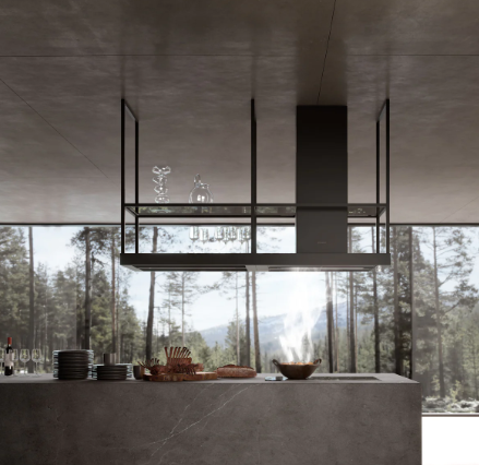 Faber T Shelf 70" Range Hood