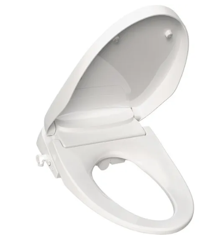 Bemis HV5000E-000 Haven Elongated Plastic Bidet Toilet Seat White