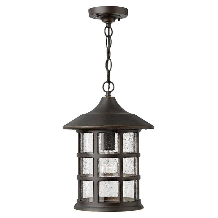 Hinkley Freeport 120V Aluminum Outdoor Pendant in Oil Rubbed Bronze
