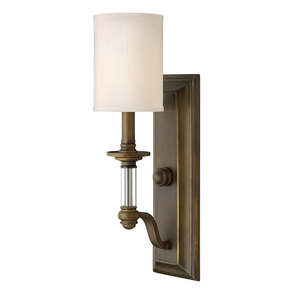 Hinkley-4790EZ-English Bronze / Ivory Fabric Hardback