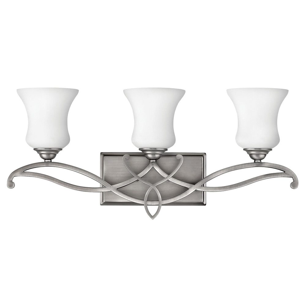 Hinkley Brooke Bathroom Vanity Light in Antique Nickel (view 2)