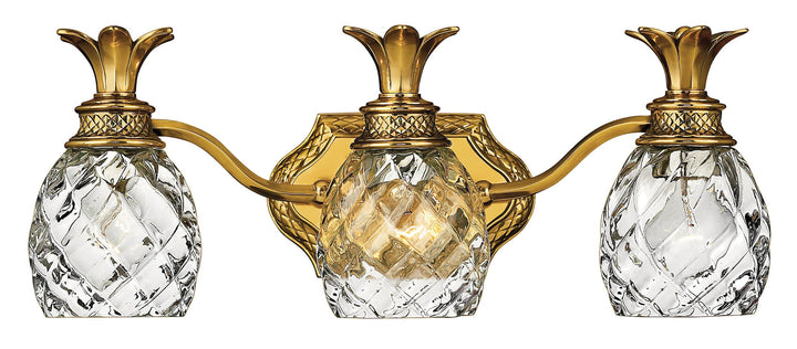 Hinkley Pineapple Bathroom Vanity Light in Burnished Brass (view 2)