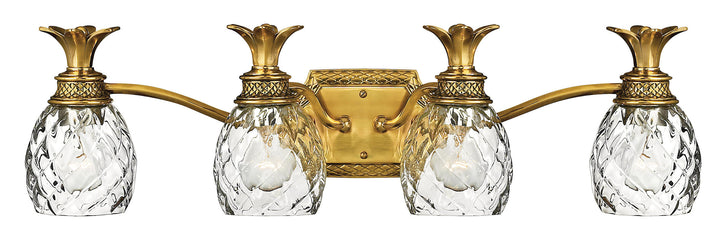Hinkley Pineapple Bathroom Vanity Light in Burnished Brass (view 3)