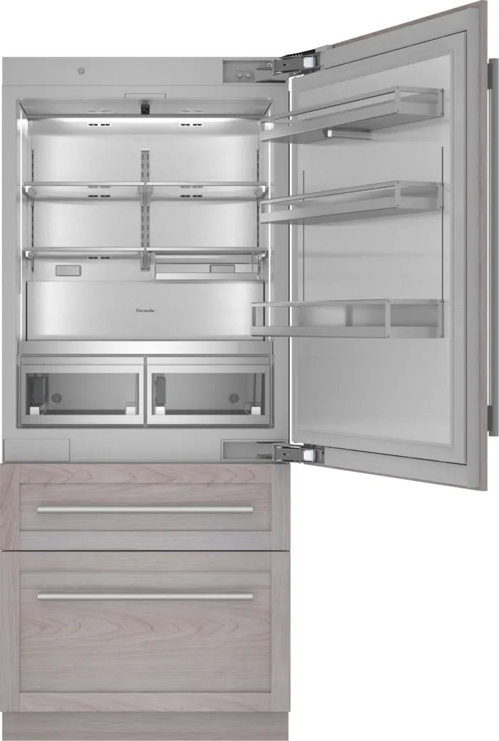 Thermador Freedom Built-in Two Door Bottom Freezer 36" Panel Ready