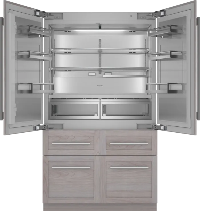 Thermador Freedom Built-in French Door Bottom Freezer Panel Ready
