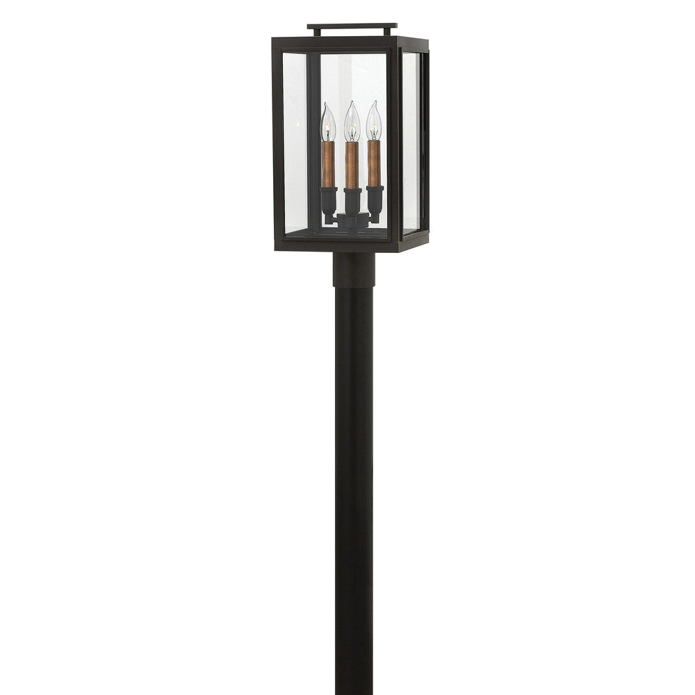Hinkley Sutcliffe 120V Outdoor Post Mount in Oil Rubbed Bronze