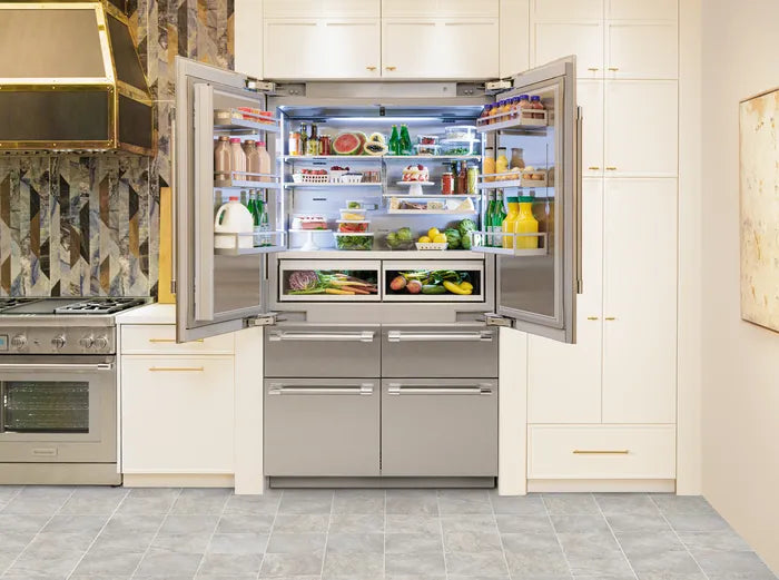Thermador Freedom Built-in French Door Bottom Freezer Masterpiece Stainless Steel
