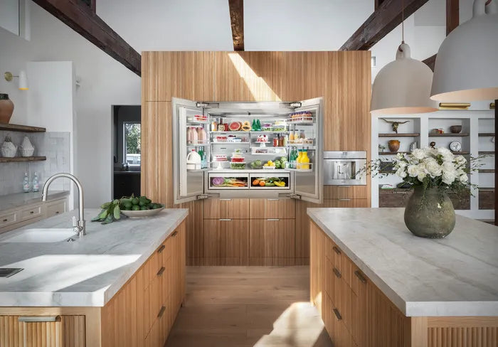 Thermador Freedom Built-in French Door Bottom Freezer Panel Ready