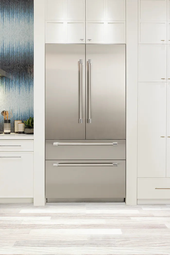 Thermador Freedom Built-in French Door Bottom Freezer Masterpiece Stainless Steel