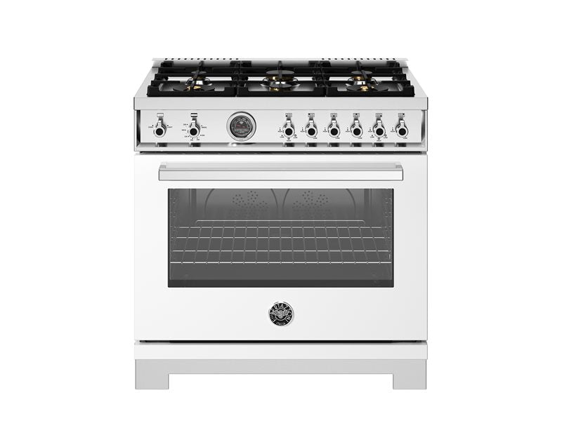 Bertazzoni 36" Professional Series Range 6 Brass Burners