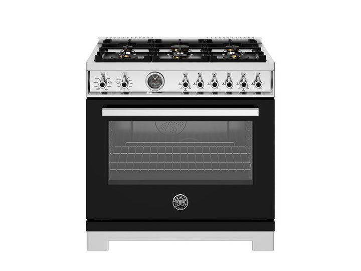 Bertazzoni 36" Professional Series Range 6 Brass Burners
