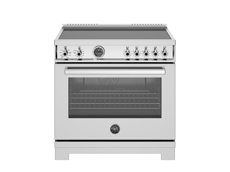 Bertazzoni 36" Professional Series Range Electric Self Clean Oven 5 Induction Heat Zones