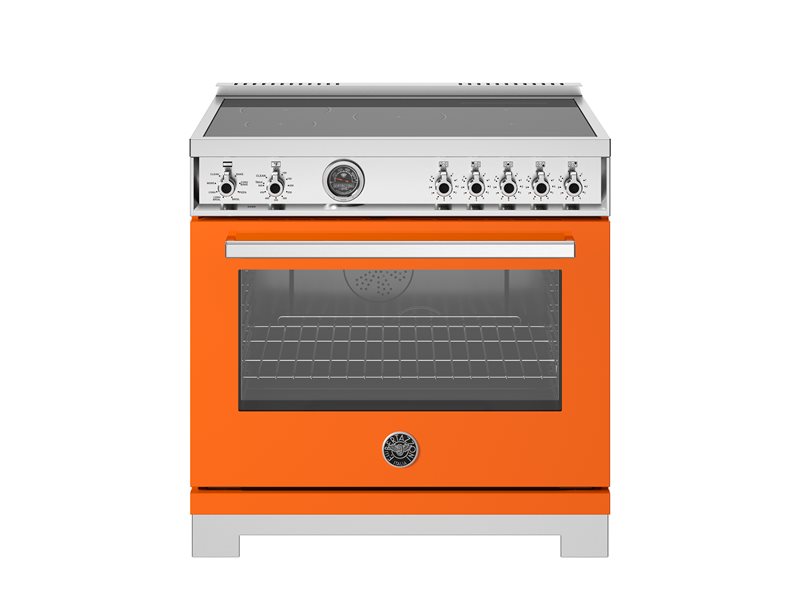 Bertazzoni 36" Professional Series Range Electric Self Clean Oven 5 Induction Heat Zones