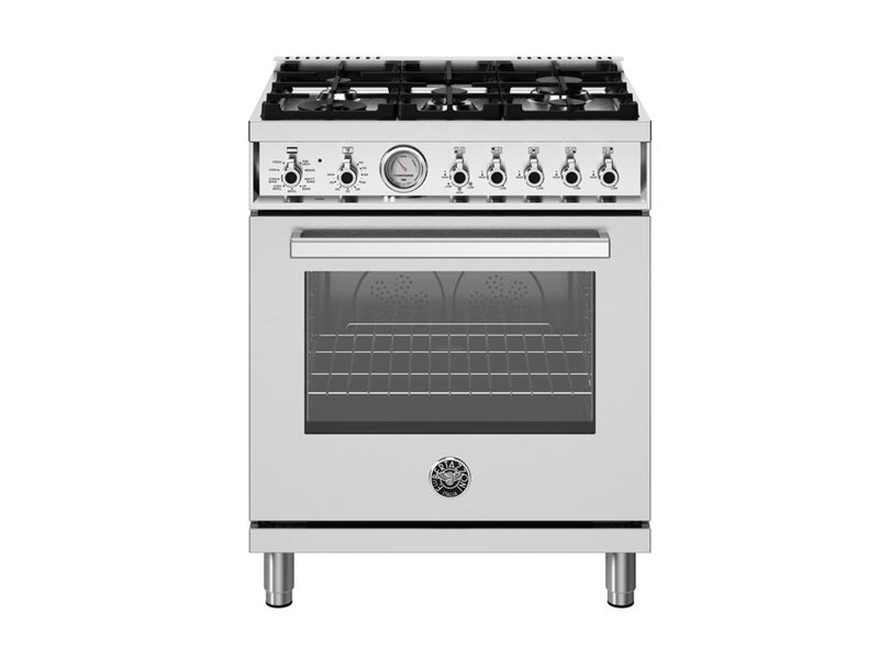 Bertazzoni Professional Series Range 5 Aluminum Burners