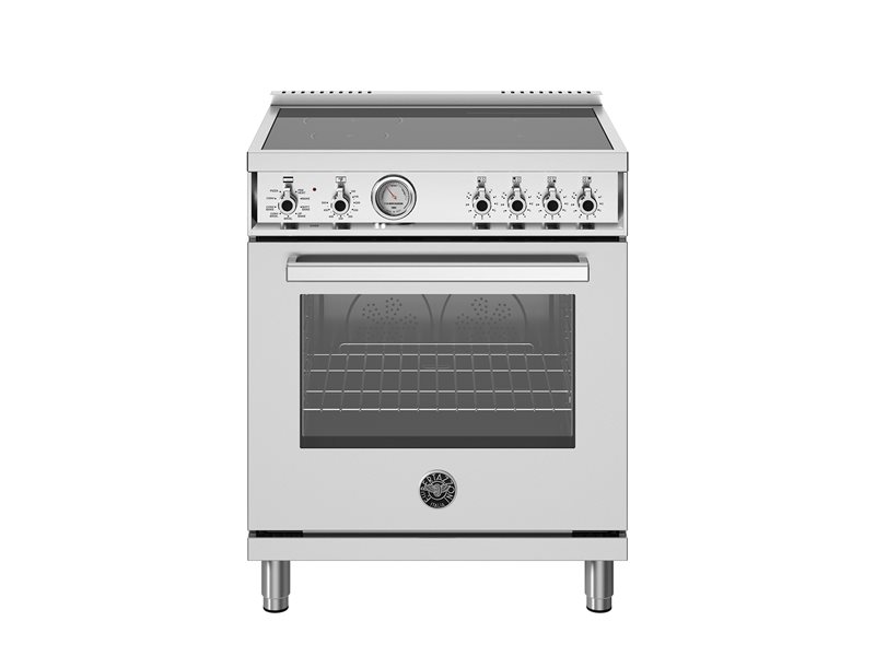 Bertazzoni 30" Professional Series Range Electric Oven 4 Induction Heat Zones