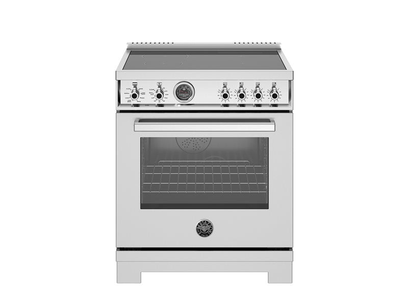 Bertazzoni 30" Professional Series Range Electric Self Clean Oven 4 Induction Heat Zones
