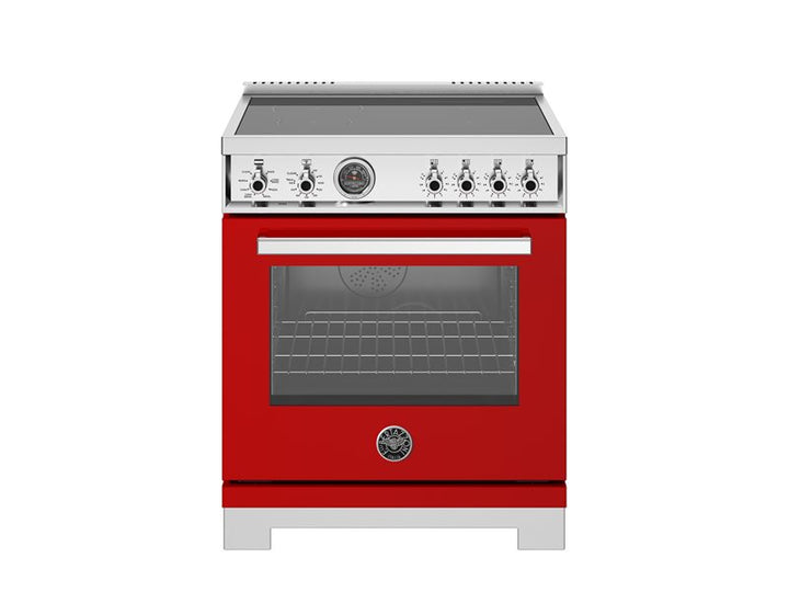 Bertazzoni 30" Professional Series Range Electric Self Clean Oven 4 Induction Heat Zones