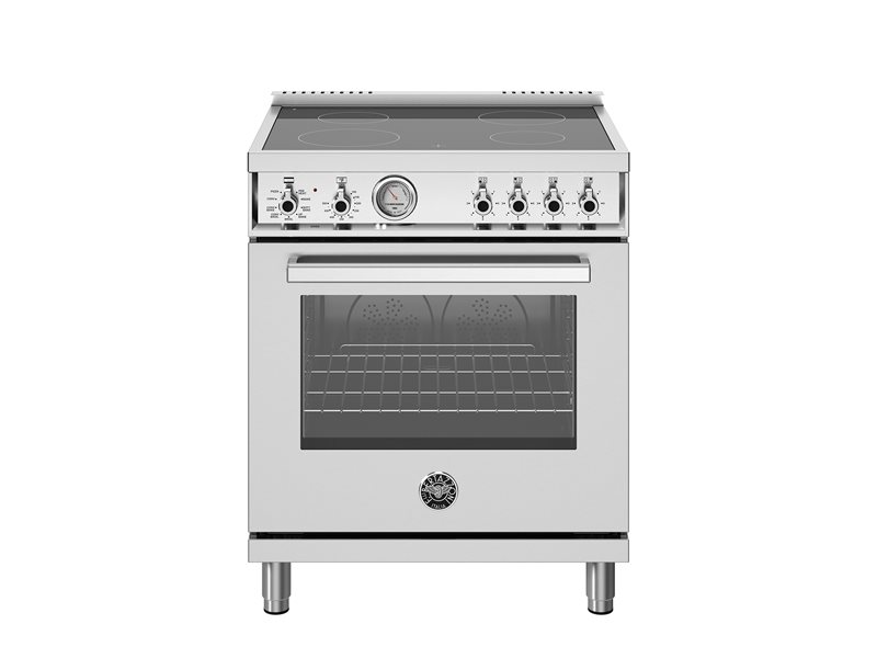 Bertazzoni 30" Professional Series Range Electric Oven 4 Ceran Heating Zones