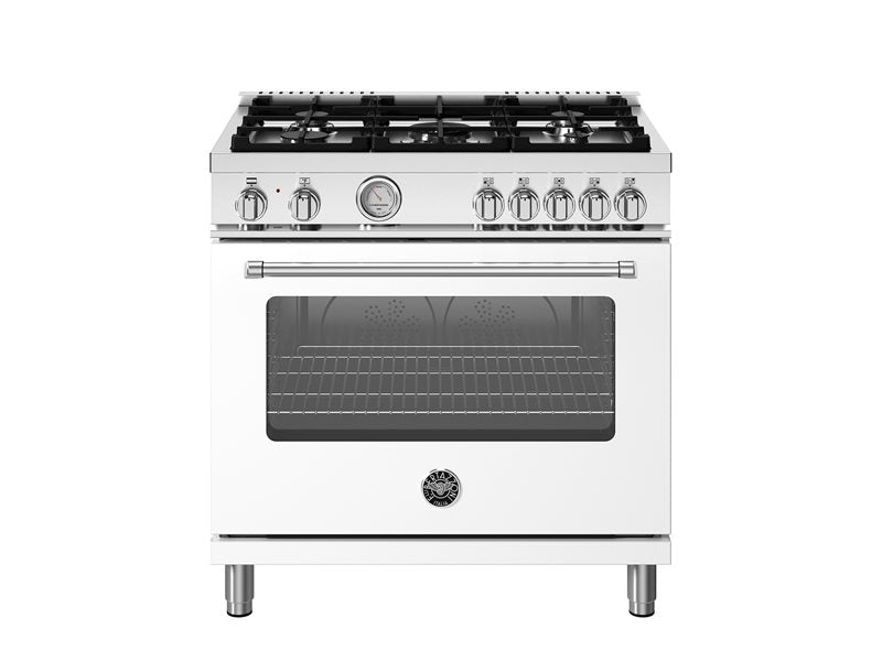 Bertazzoni 30" Master Series Range Electric Oven 5 Aluminum Burners