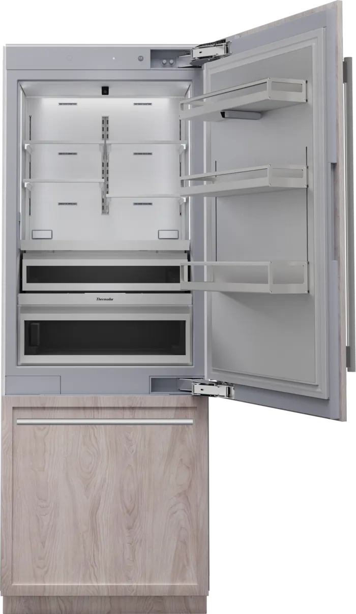 Thermador 30" Built-in Bottom Freezer 2-Drawer Panel-Ready Custom Handle
