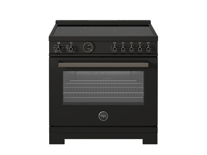 Bertazzoni 36" Professional Series Range Electric Self Clean Oven 5 Induction Heat Zones