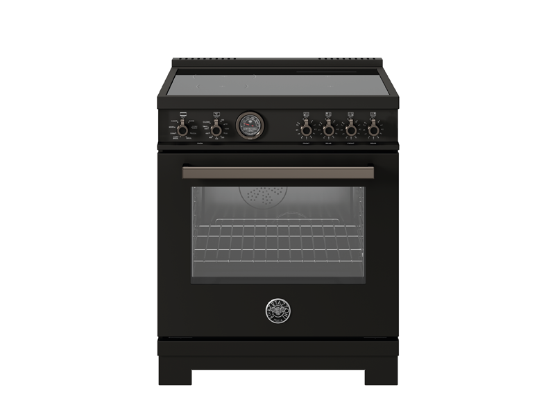 Bertazzoni 30" Professional Series Range Electric Self Clean Oven 4 Induction Heat Zones