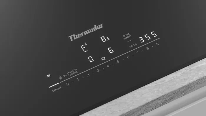 Thermador 30" Heritage Induction Cooktop Black Frameless