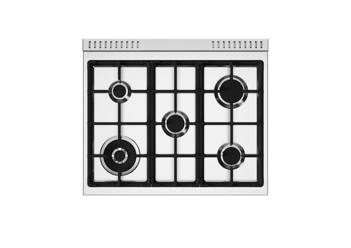 Bertazzoni Professional Series Range 5 Aluminum Burners