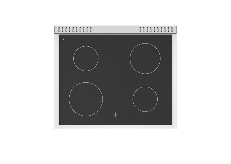 Bertazzoni 30" Professional Series Range Electric Oven 4 Ceran Heating Zones