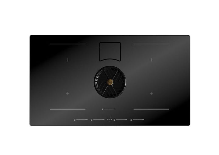 Bertazzoni 36" Induction XT Down Draft Cooktop 4 cooking zones center ventilation