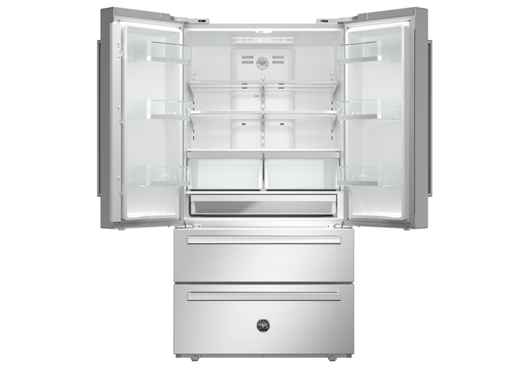 Bertazzoni Counter Depth French Door Refrigerator 36" Internal Ice Maker