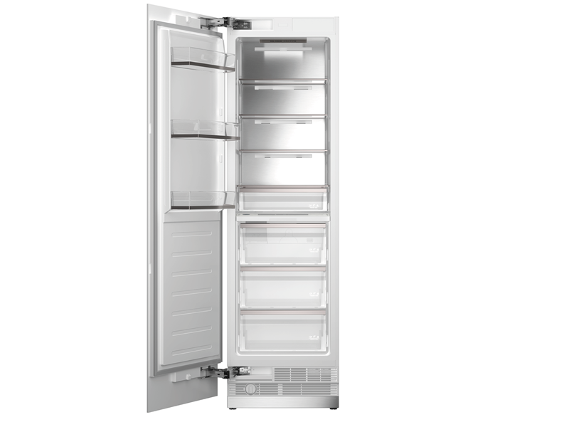 Bertazzoni 24" Built-In Freezer Column Panel Ready With Ice Maker