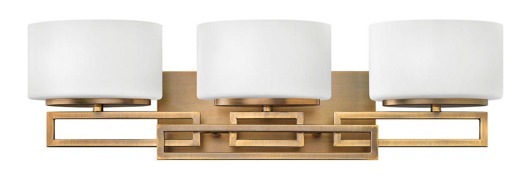 Hinkley - 5103BR - Three Light Bath - Lanza - Brushed Bronze