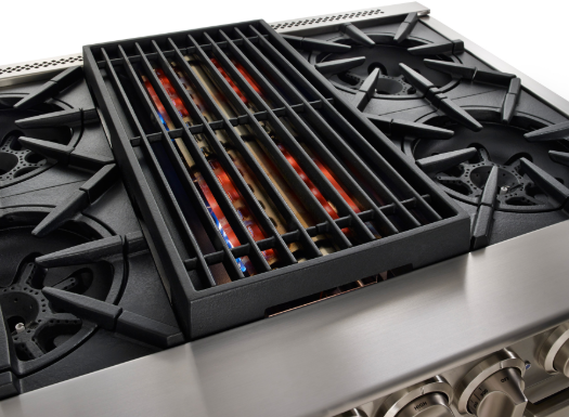BlueStar Platinum Range Top All Burners
