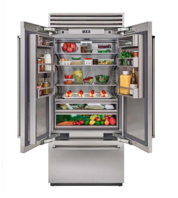 BlueStar 36" BuiltIn Refrigerator With Bottom Freezer French Door