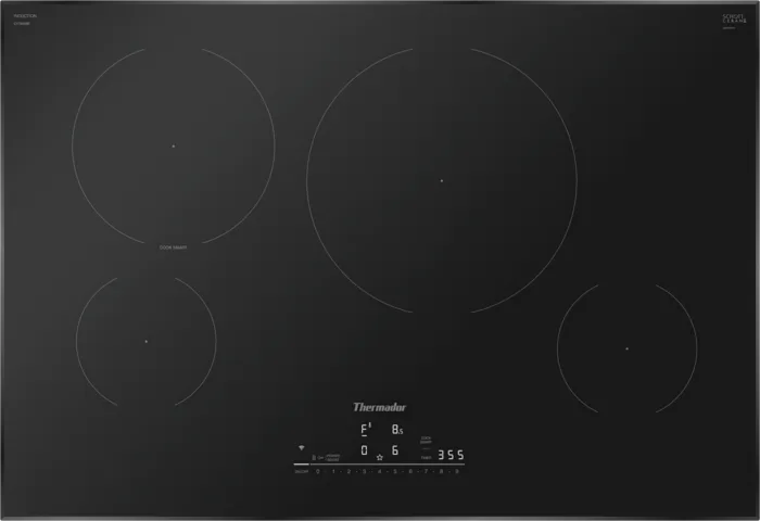 Thermador 30" Heritage Induction Cooktop Black Frameless