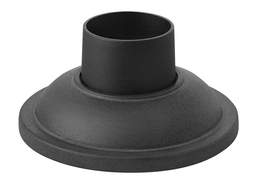 Hinkley 1304 Pier Mount Fitter in Museum Black