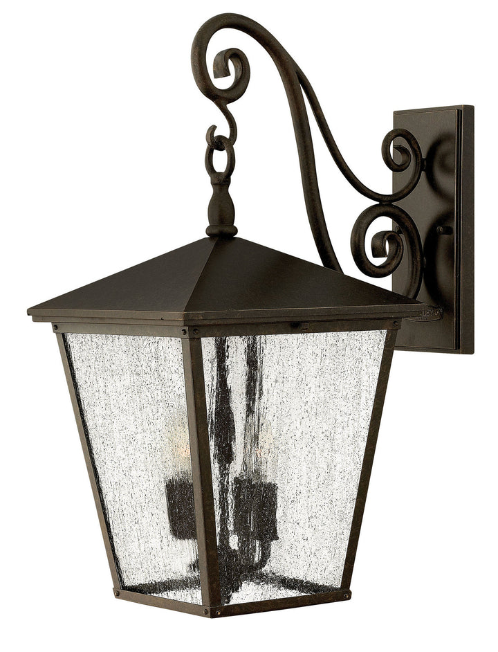 Hinkley Trellis 120V Outdoor Hanging Scroll Wall Sconce in Regency Bronze (view 5)