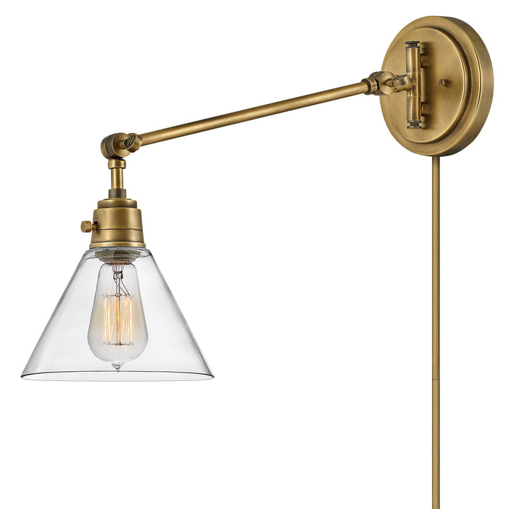 Hinkley Arti Glass Swing Wall Sconce (view 2)