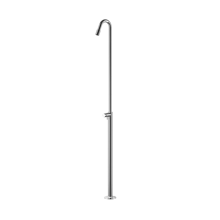MGS Bagno Outdoor Stainless Steel Floor mount Thermostatic Shower