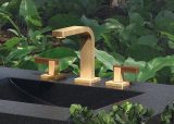 California Faucets San Elijo 8" Widespread Lavatory Faucet  Quad Arc Spout