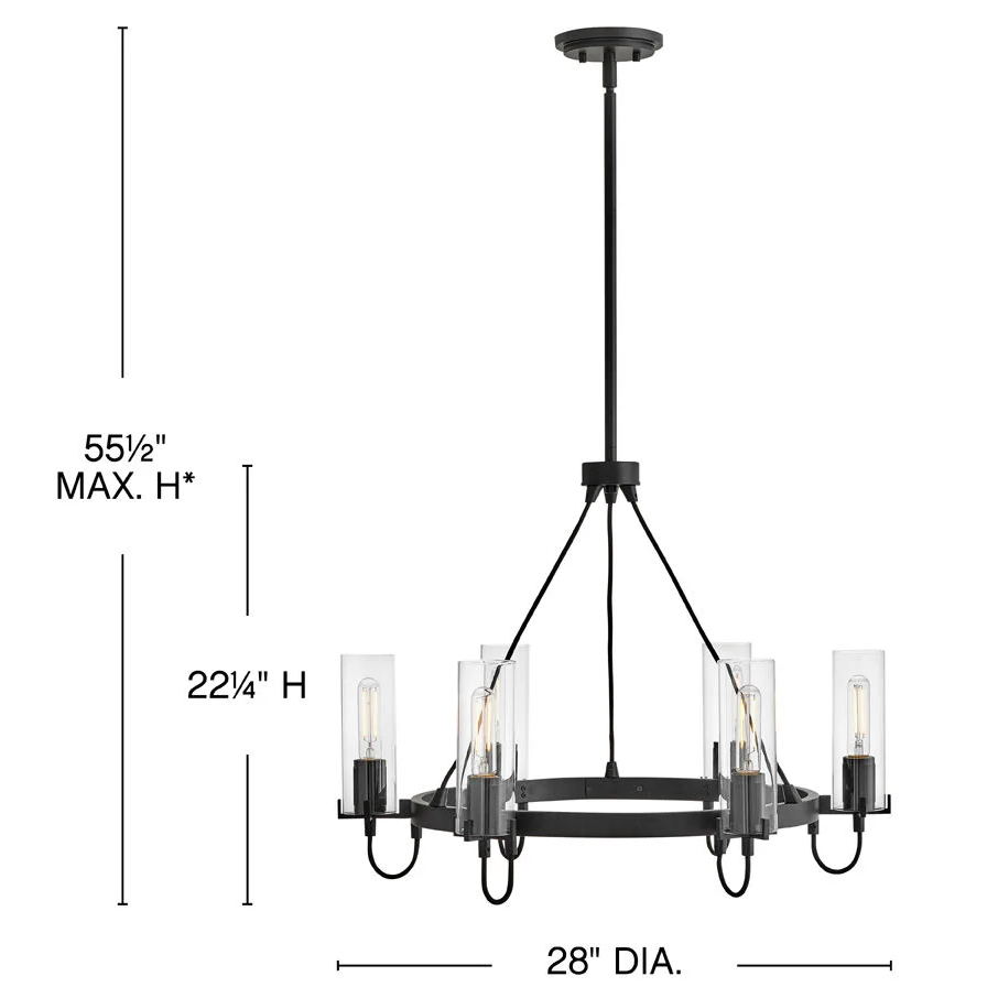 Hinkley Ryden Chandelier