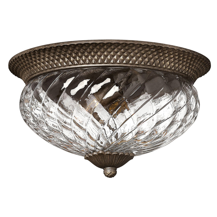 Hinkley Pineapple Flush Mount in Pearl Bronze