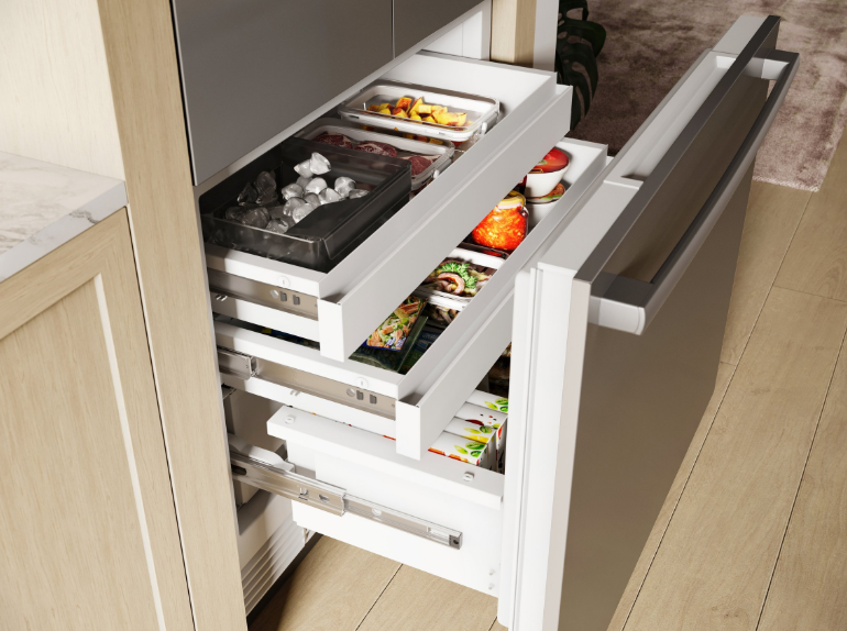 Bosch 36" Benchmark Built-In 2-Door Bottom Mount FridgeFreezer Combination