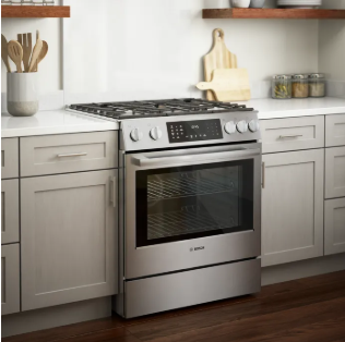 Bosch Dual Fuel Slide-In Range