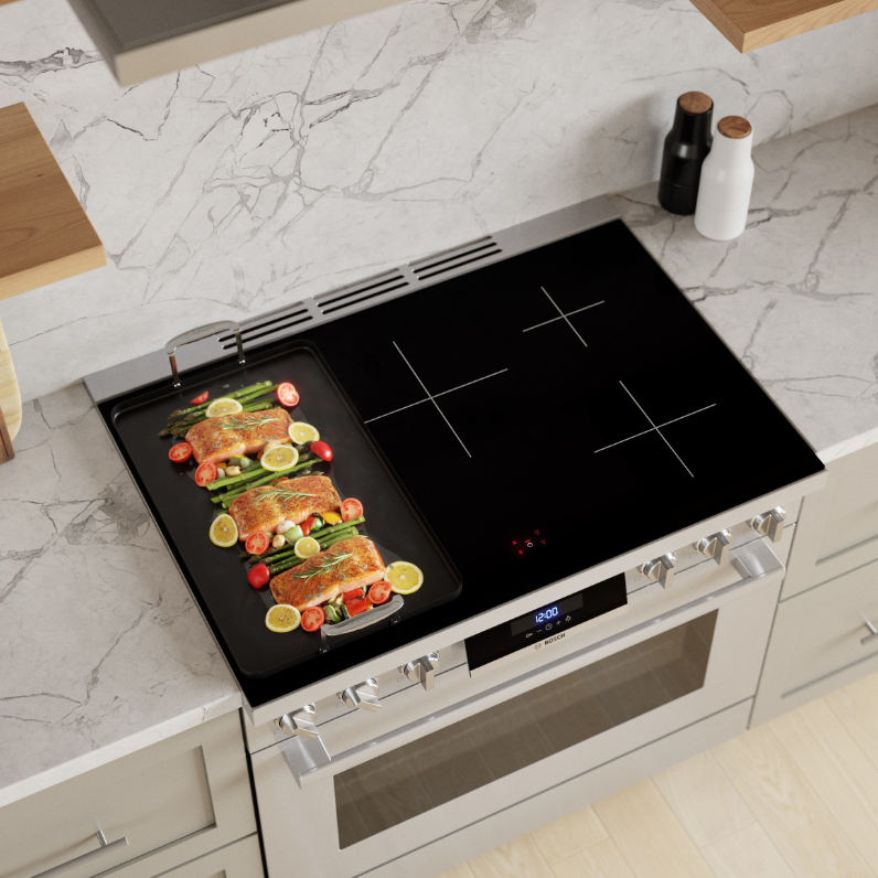 Bosch 30" Induction Industrial Style Range