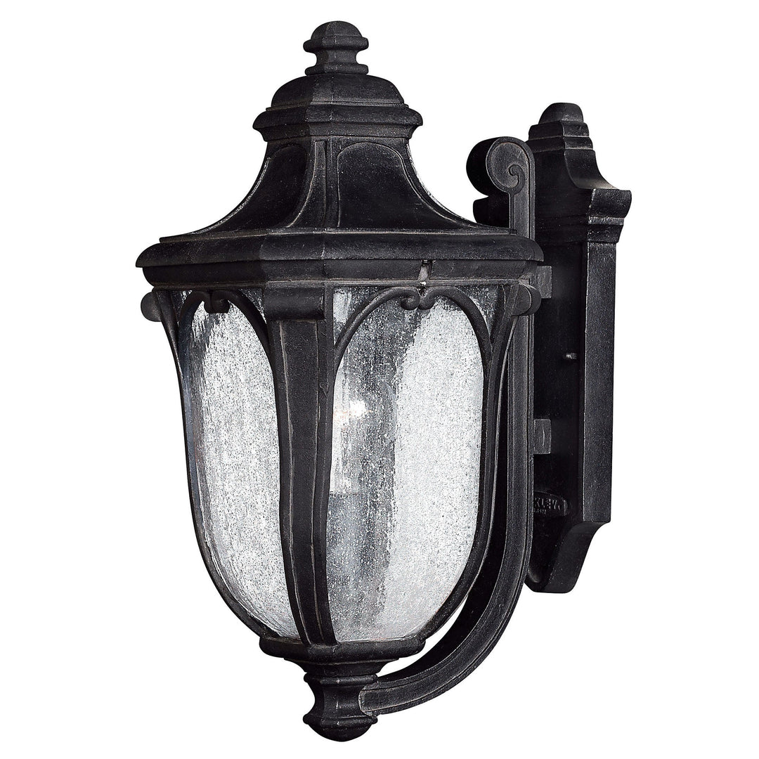Hinkley Trafalgar Outdoor Wall Light in Museum Black