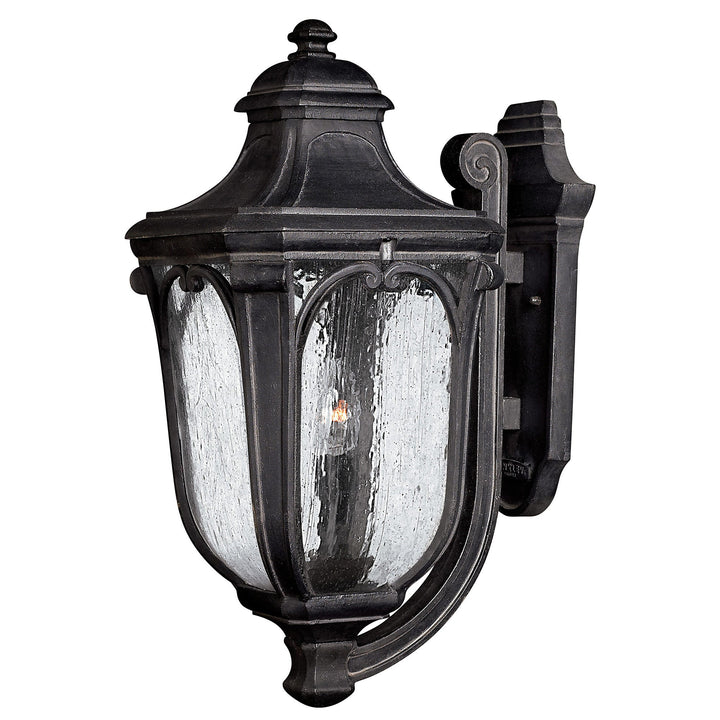 Hinkley Trafalgar Outdoor Wall Light in Museum Black (view 2)